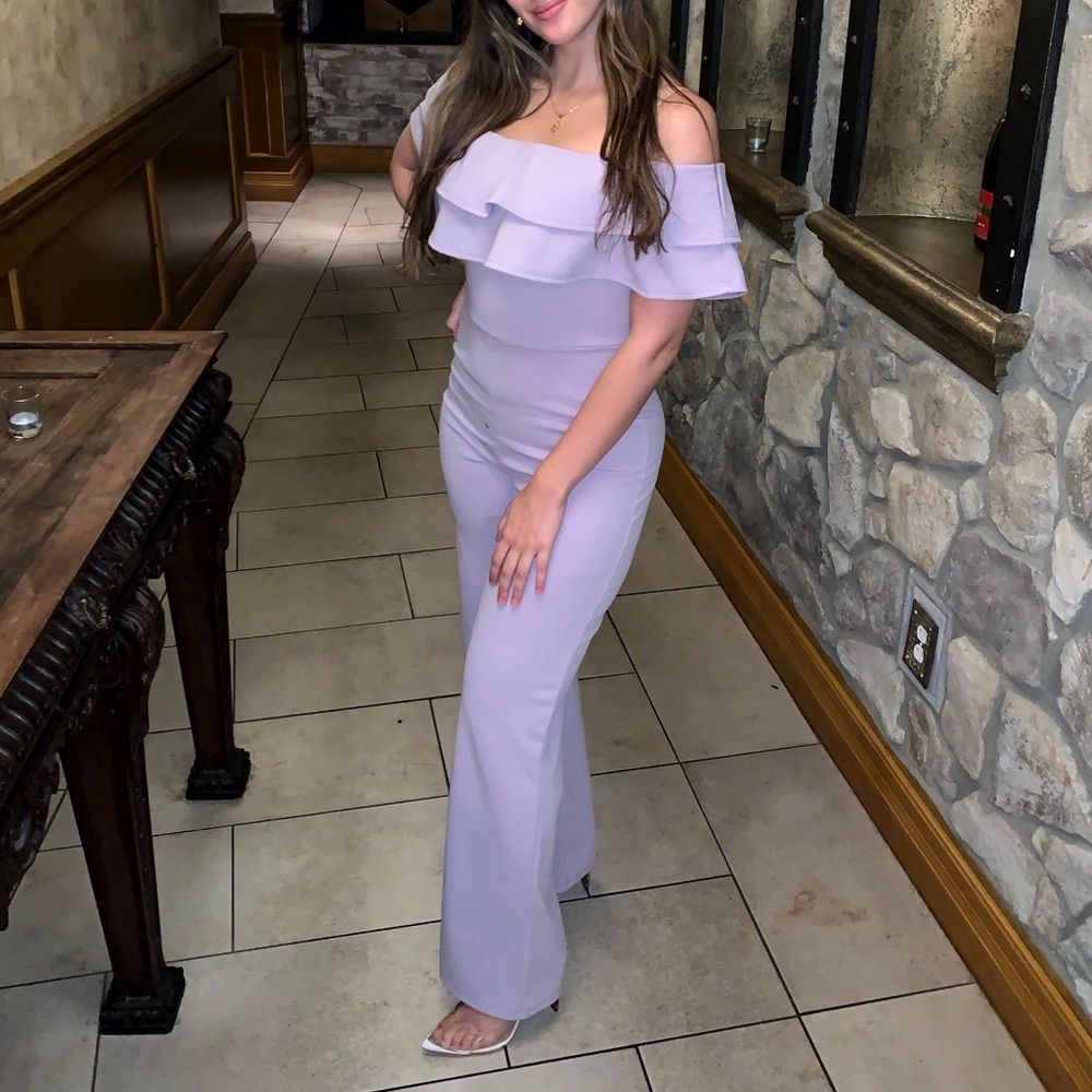 Light purple jumpsuit